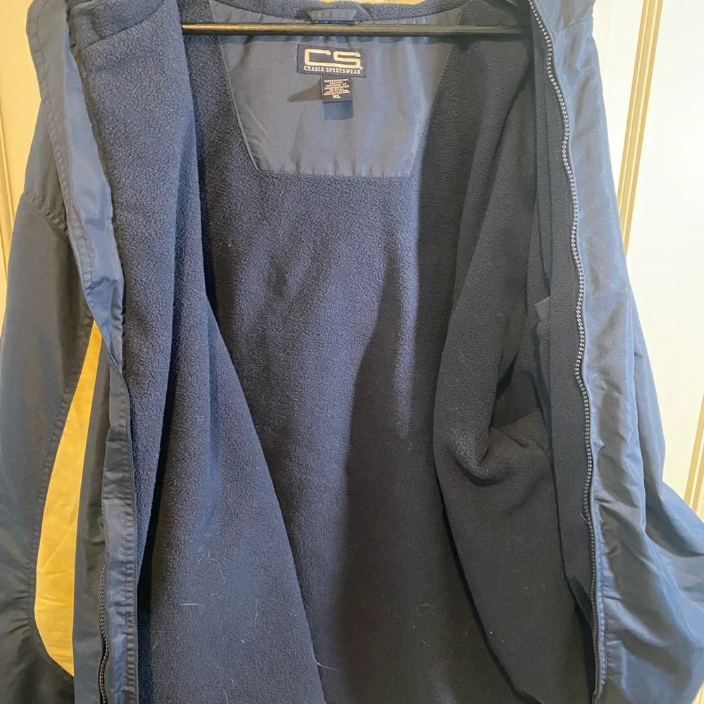 Crable Sportswear Mens Navy Lined Jacket - XL - Picture 7 of 8